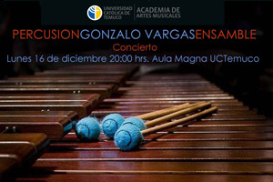Percusión Gonzalo Vargas, Academia de Artes Musicales