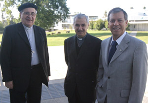 Nuncio Apostólico en Chile visita nuestra Universidad