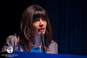 Destacada socióloga y politóloga, Marcela Ríos, dictó clase inaugural "Crisis de representación y movimientos sociales en Chile"