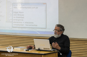 Destacado antropólogo Carlos Reynoso estuvo durante una semana trabajando en la UC Temuco