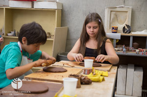 Pequeños se transformaron en artesanos en los "Talleres de oficios para niños"