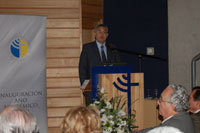 Ministro de Economía inauguró año académico 2008 de la universidad
