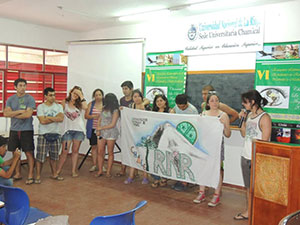 Estudiantes de Ing. en Recursos Naturales Renovables participaron en importante encuentro Latinoamericano en Argentina 
