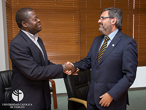 Universidades Católica de Temuco y Católica de Mozambique formalizaron alianza estratégica