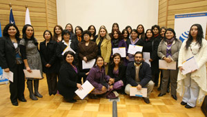 UC Temuco celebra ceremonia de titulación de diplomado en conjunto con UNICEF sobre derechos del niño e interculturalidad