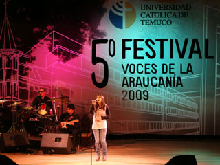 Ya comenzó el V Festival Juvenil Voces de La Araucanía organizado por la UC Temuco