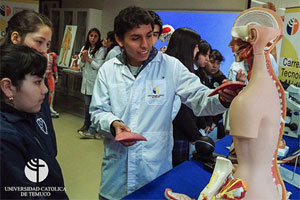 UC Temuco recibió estudiantes de La Araucanía en el marco del programa EXPLORA CONICYT 2012