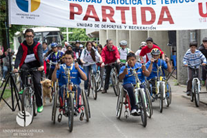 Exitosa Cicletón en apoyo a la Teletón