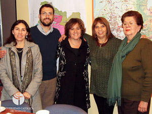 Se realizó reunión con directoras del Departamentos de Trabajo Social co-organizadoras del V Encuentro Sur Andino