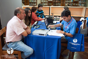 Universidad Católica de Temuco  inició  proceso de "Matrículas 2012"