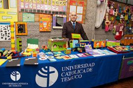 Estudiantes realizaron intercambio de experiencias pedagógicas en UC Temuco