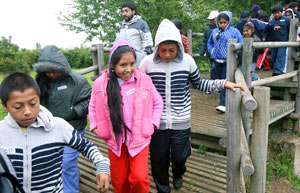 Niños de sectores rurales conocieron el Campus Norte de la UC Temuco
