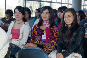 Rector Vásquez Tapia recibió a nuevos estudiantes