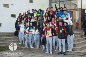 Masiva participación de escolares en la 3ra versión del Open House  de Facultad de Ingeniería UC Temuco.