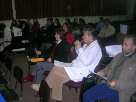 Encuentro tesistas de Ciencias Ambientales en la universidad