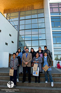 UC Temuco recibió visita de escolares del sector Ránquil de Lonquimay