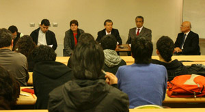 Área de Gobierno realiza tercera reunión con representantes estudiantiles