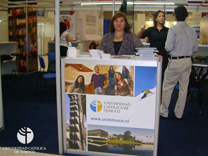 UC Temuco participó en feria de movilidad estudiantil EXPOBELTA 2012 en Brasil