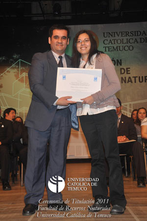 UC Temuco realizó ceremonia de titulación de 110 alumnos de la Facultad de Recursos Naturales