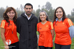 Nuevamente grupo de Running de funcionarios de la UC Temuco se destaca en corrida