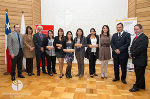 Estudiantes obtuvieron Beca Santander de intercambio internacional