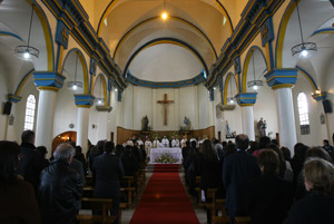 Con reflexión y oración por la reconstrucción nacional se vive Semana Santa en la UC Temuco