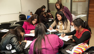 Estudiantes de pedagogía de la UC Temuco participaron en Taller de Manejo Conductual en el Aula