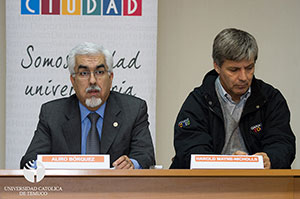 Universidad Católica de Temuco firmó convenio de trabajo con Temuco UniverCiudad Deporte